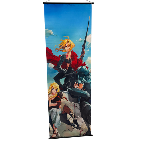 Full Metal Alchemist Edward/Alphonse/Winry Wall Scroll
