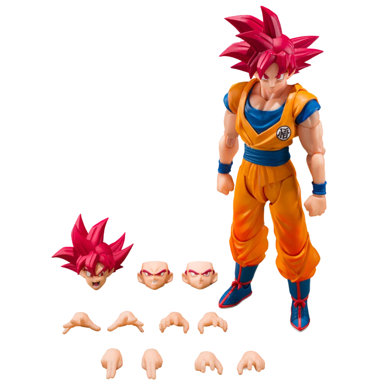 Dragon Ball Super S.H.Figuarts Super Saiyan God Goku (God Aura) Action Figure