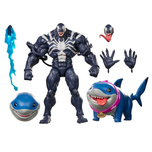 Marvel Legends Series Marvel Rivals Venom & Jeff the Land Shark6-Inch Action Figures