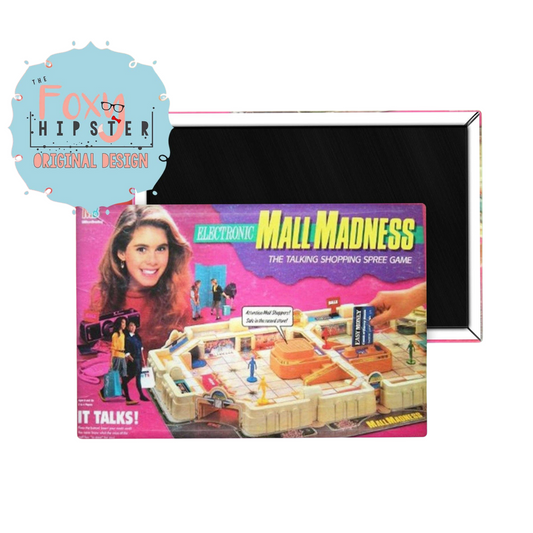 Board Game Mall Madness 1989 Fridge Magnet
