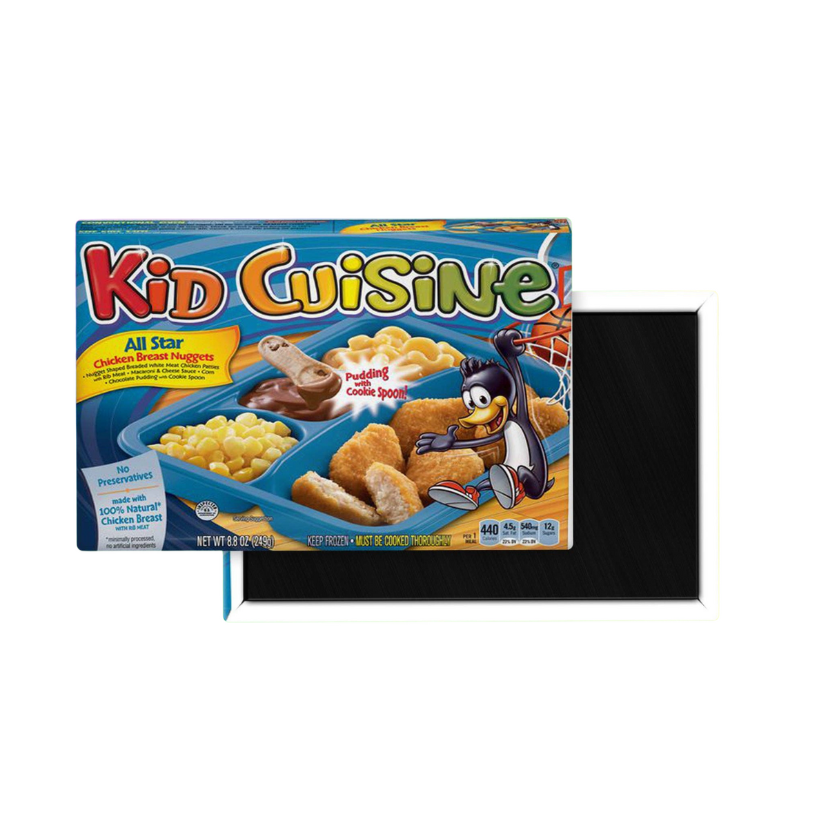 Kid Cuisine Nuggets Meal 90s Fridge Magnet