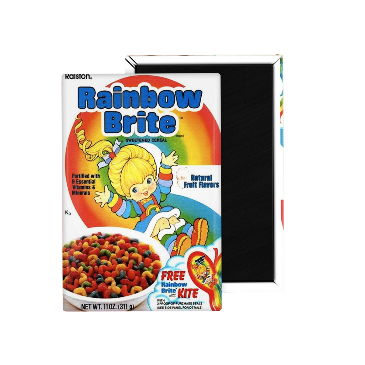 Rainbow Brite Cereal  Fridge Magnet