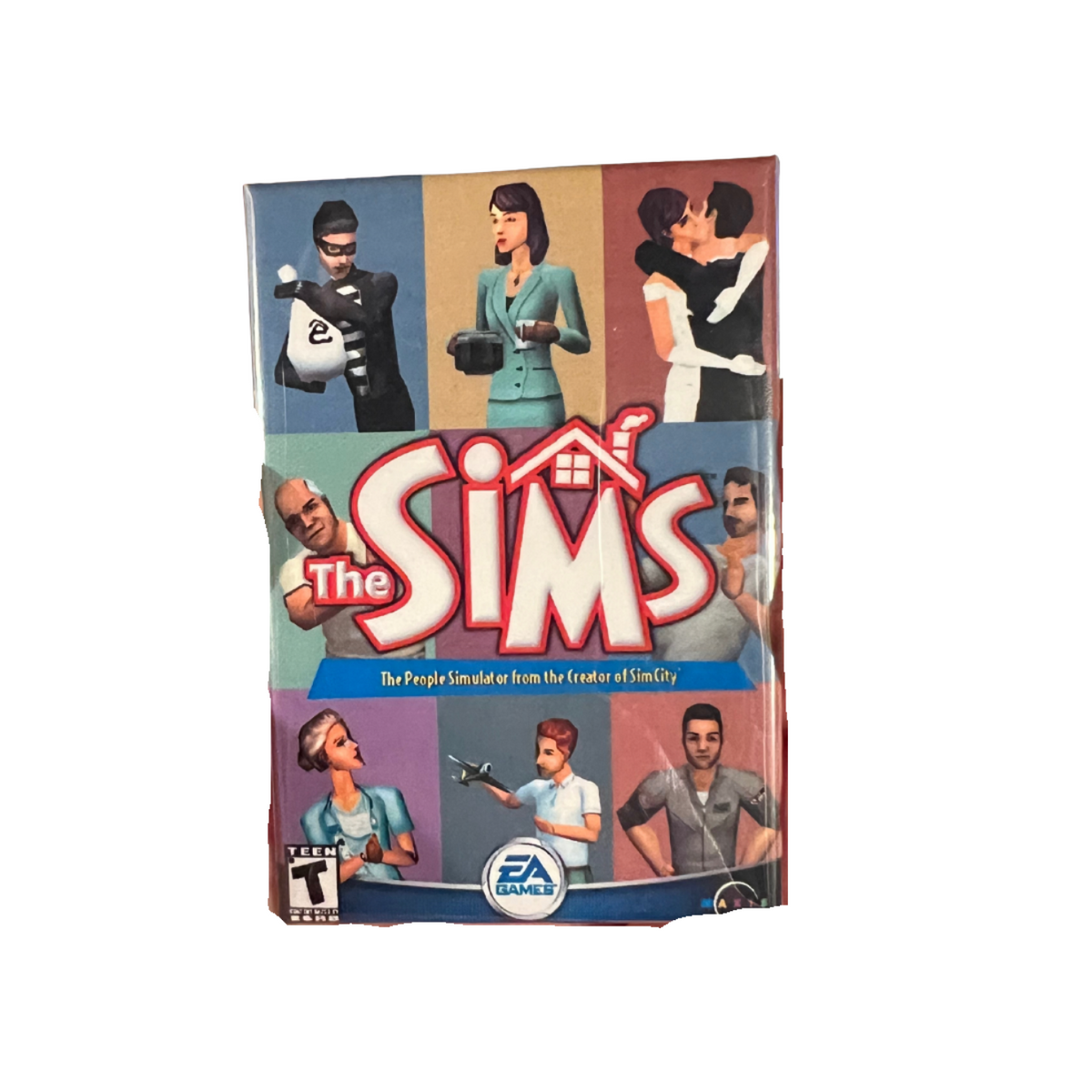 The Sims Computer Game Fridge Magnet