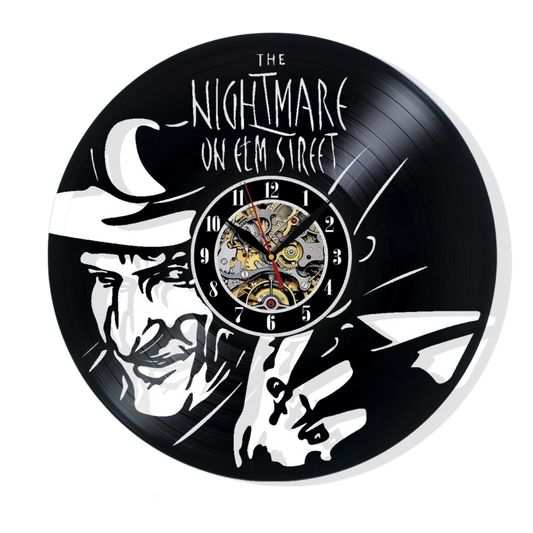 Freddy Krueger Vinyl Wall Clock