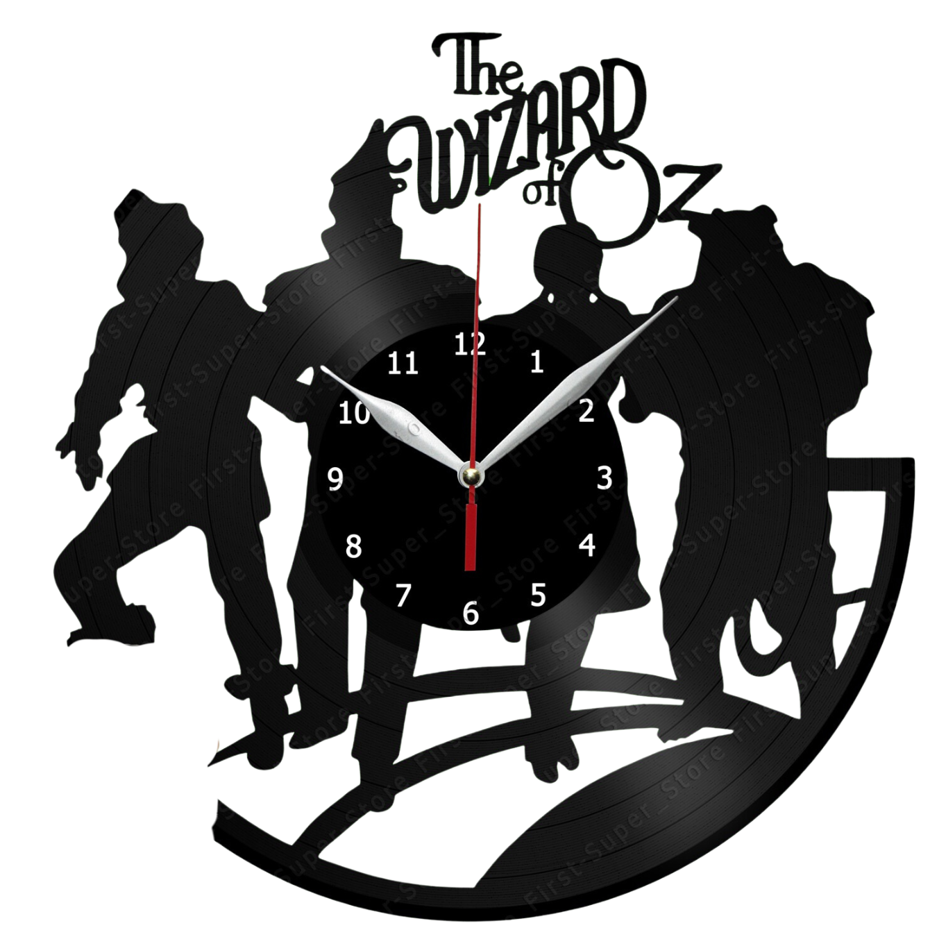 The wizard of oz Vinyl Record Wall Clock – Replay Toys LLC
