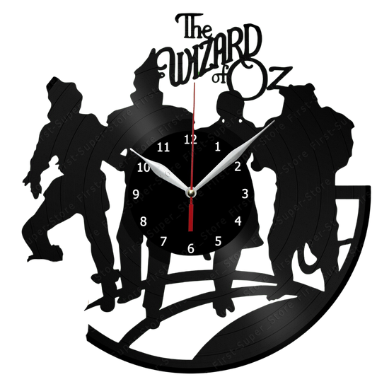 The wizard of oz Vinyl Record Wall Clock