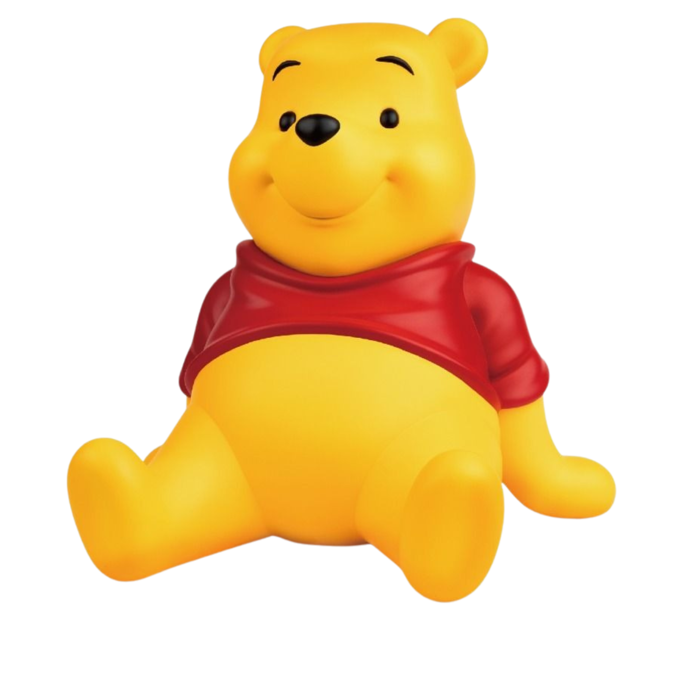 Winnie The Pooh Large Vinyl Piggy Bank: Pooh