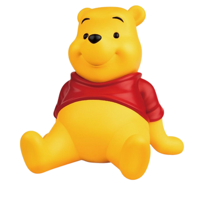 Winnie The Pooh Large Vinyl Piggy Bank: Pooh