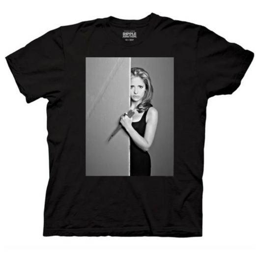 Buffy the Vampire Slayer Buffy Stake Photo T-Shirt