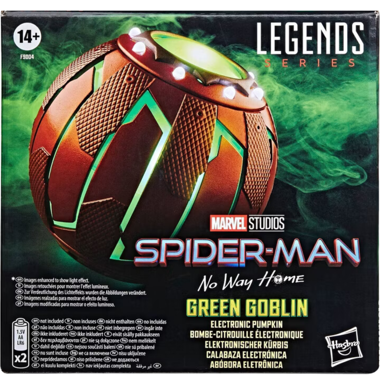 Marvel Legends Spider-Man Green Goblin Pumpkin Bomb