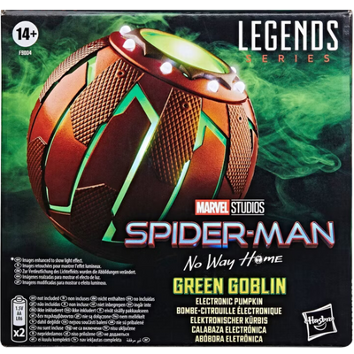 Marvel Legends Spider-Man Green Goblin Pumpkin Bomb