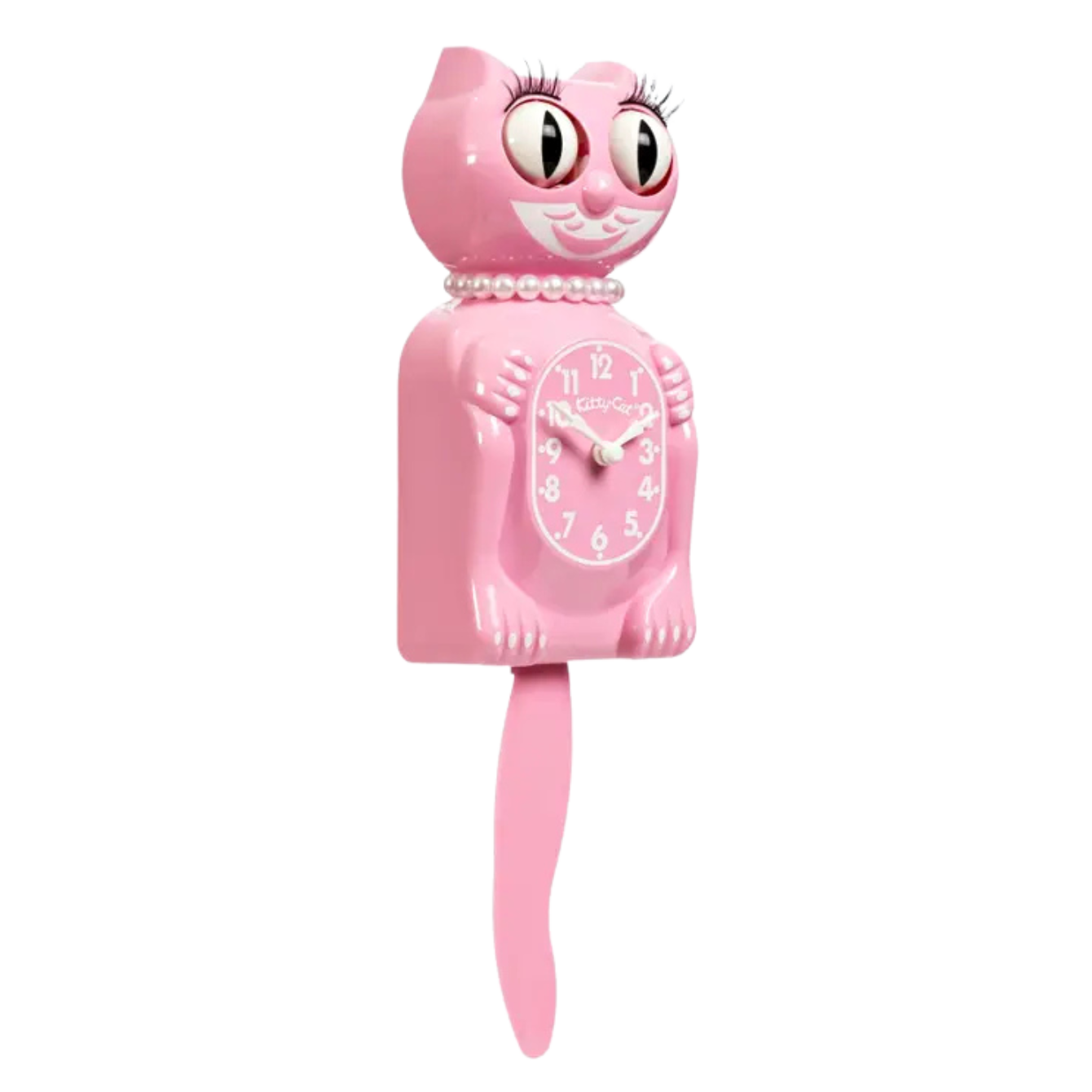 Pink Satin Miss Kitty-Cat Klock