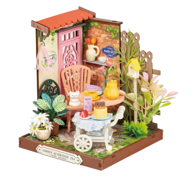 Diy Miniature House Kit: Fancy Tea Yard