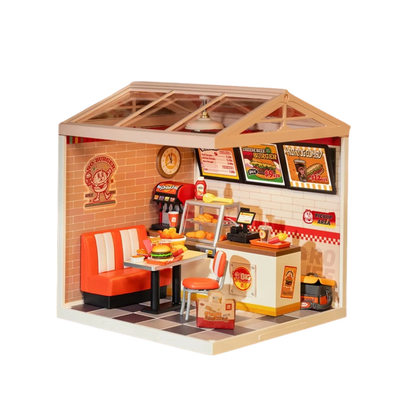 Diy Miniature House Kit: Yum Yum Burgers