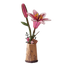 Pink Lily Rowood Diy Wooden Flower Bouquet 3D
