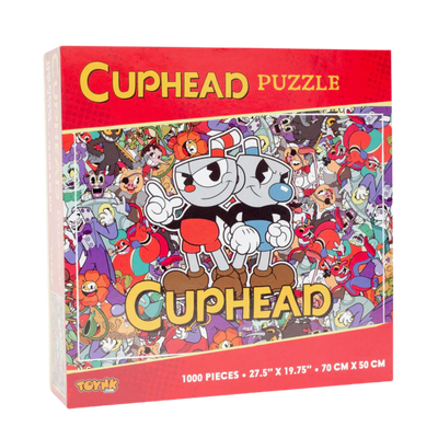 Cuphead and Mugman Collage 1000-Piece Jigsaw Puzzle