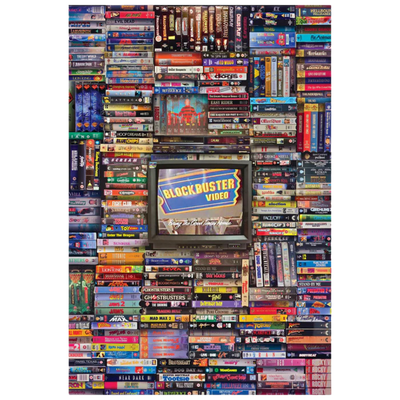 Blockbuster Era 1000-Piece Jigsaw Puzzle