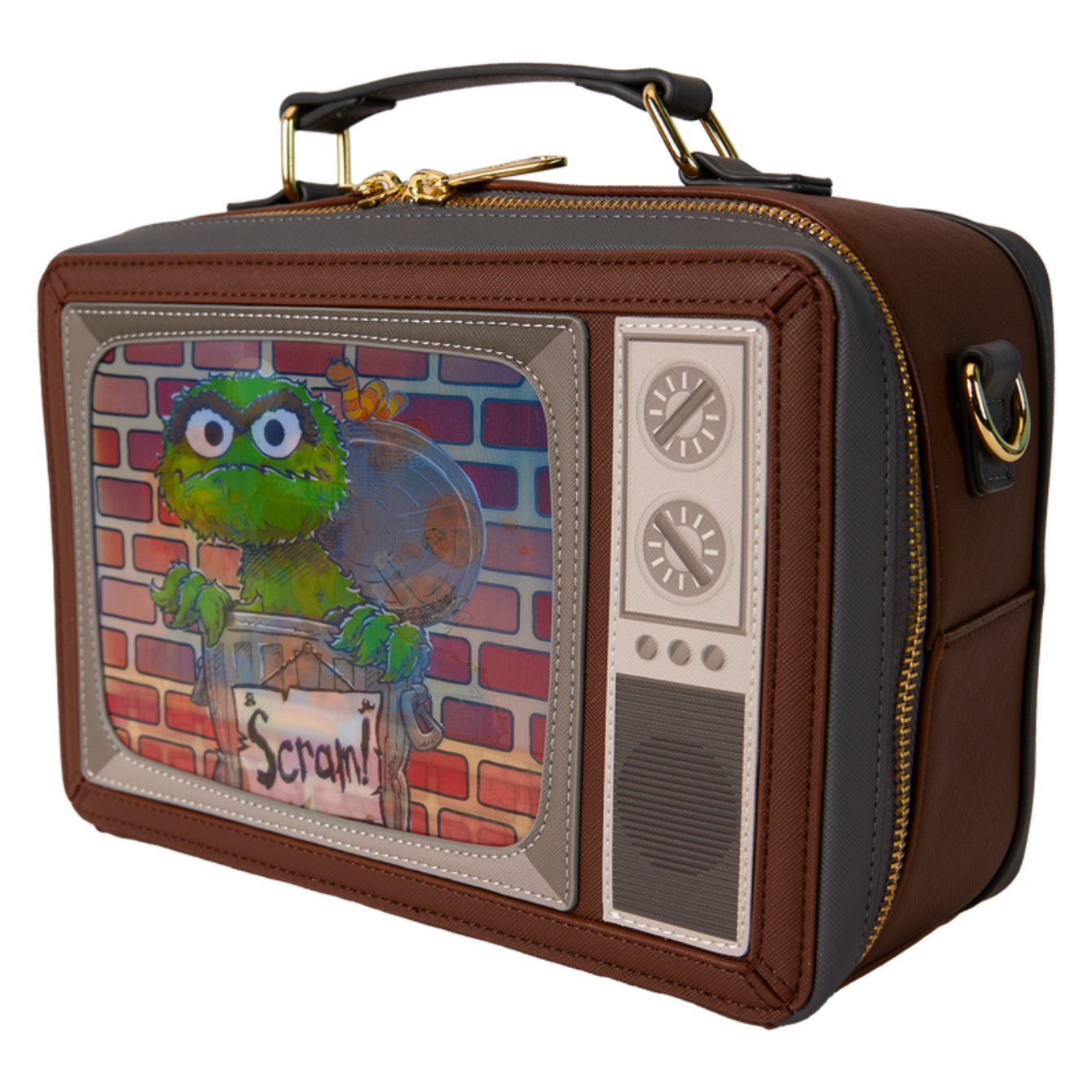 Loungefly Sesame Street Lenticular Retro TV Crossbody