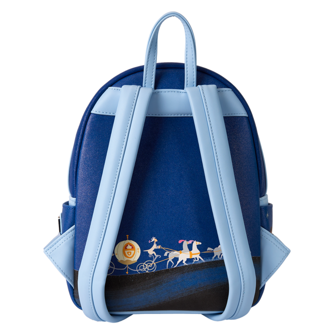 disney cinderella mini backpack Loungefly Lenticular Princess Series This mini backpack features a design inspired by the classic Disney princess Cinderella Cinderella - 75th Anniversary Lenticular