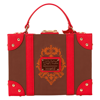 Loungefly Harry Potter Hogwarts Express Luggage Trunk Crossbody Bag