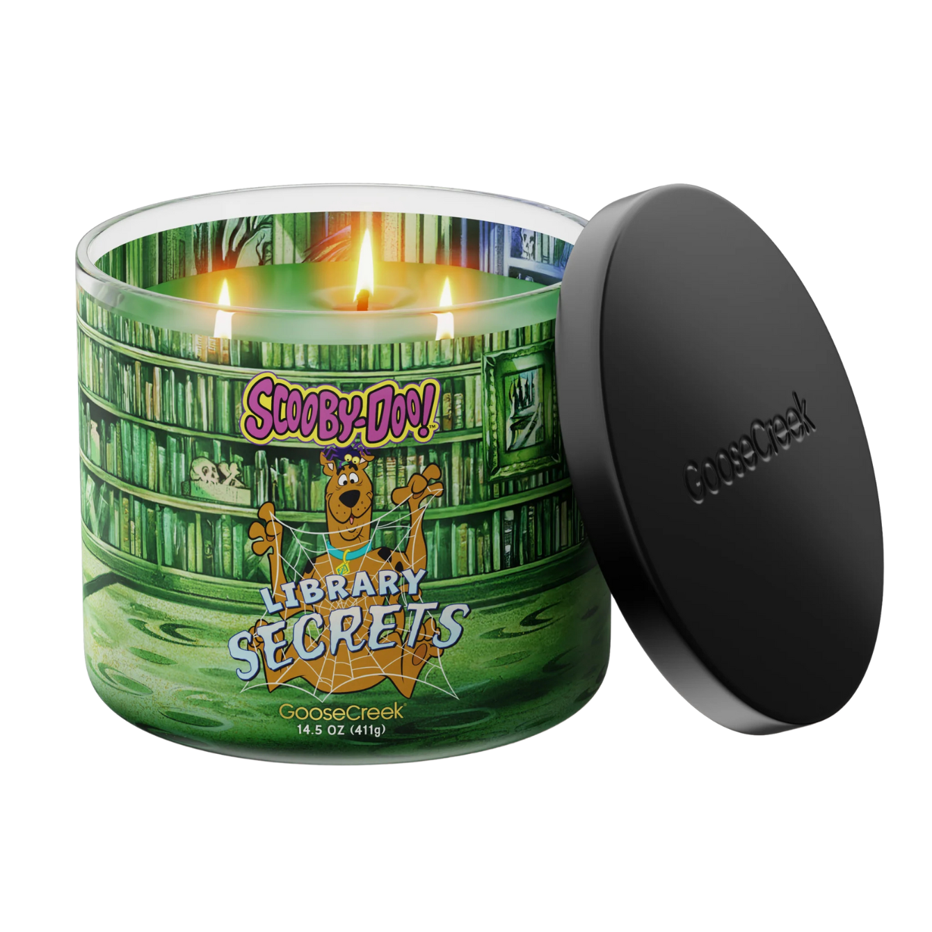 Library Secrets 3-Wick Scooby-Doo Candle