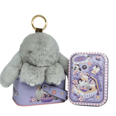 BunCuddles Cute Bunny Keychains