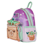 The Mandalorian Grogu Butterfly Mini Backpack