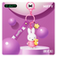 Miffy Rabbit Year Keychain – Cute 3D Figure Key Ring