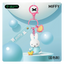 Miffy Rabbit Year Keychain – Cute 3D Figure Key Ring