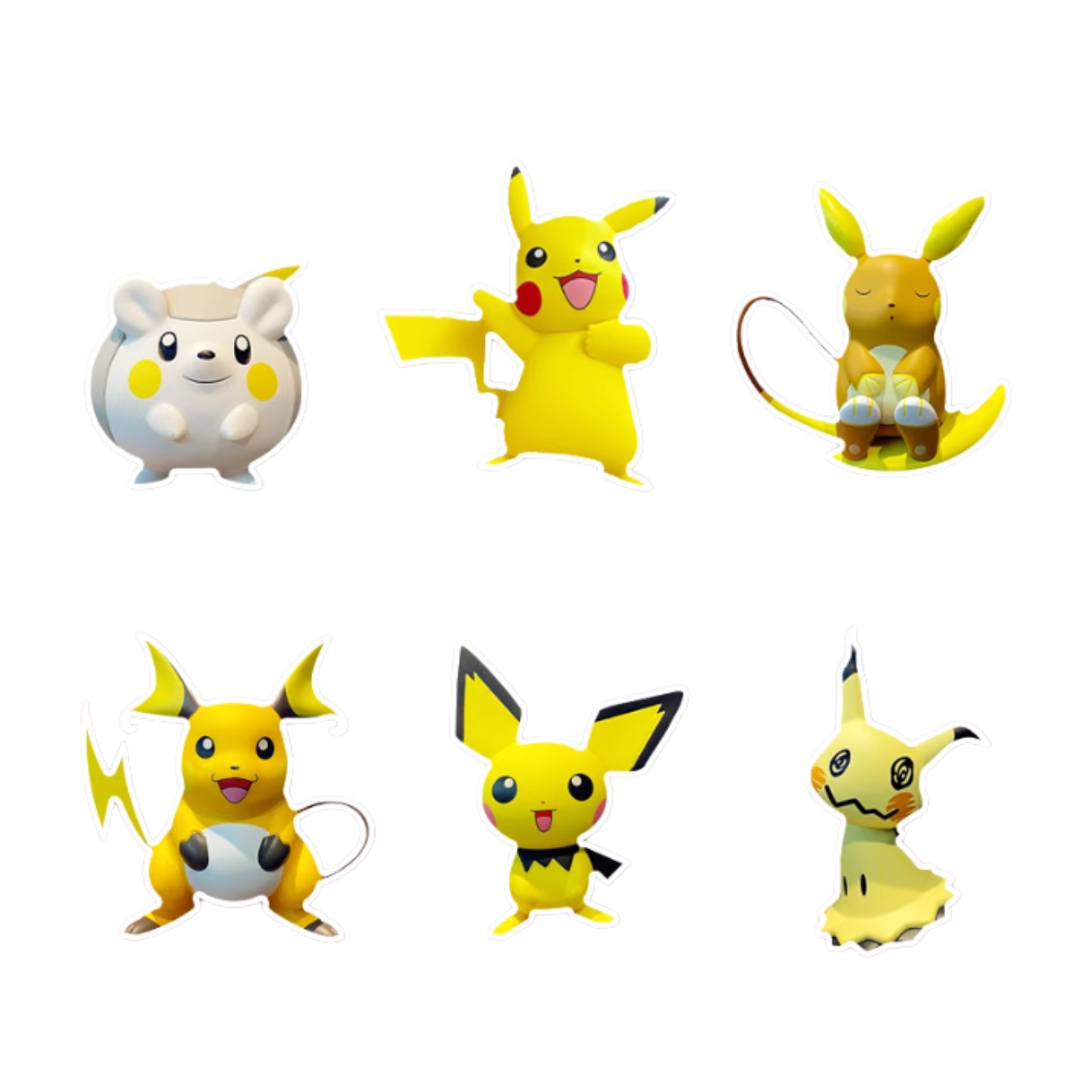 Pokemon "Cute Power Strike" Series Figures