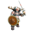 GWAR - Blöthar the Berserker - 5" Action Figure