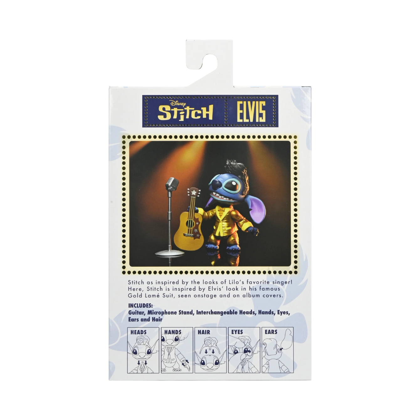 Disney Stitch - Ultimate Gold Suit Elvis 7" Scale Action Figure