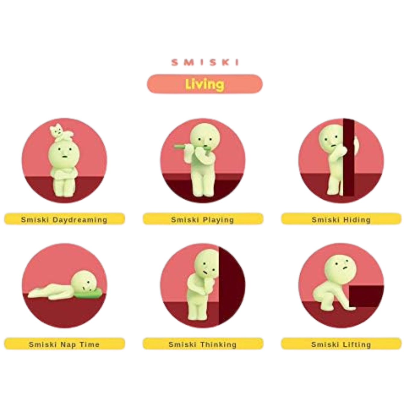 Dreams Smiski Figure Living Series