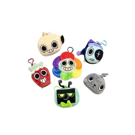 Dandy's World Mystery Plush Bag Clip Keychains - 6 Characters to Collect