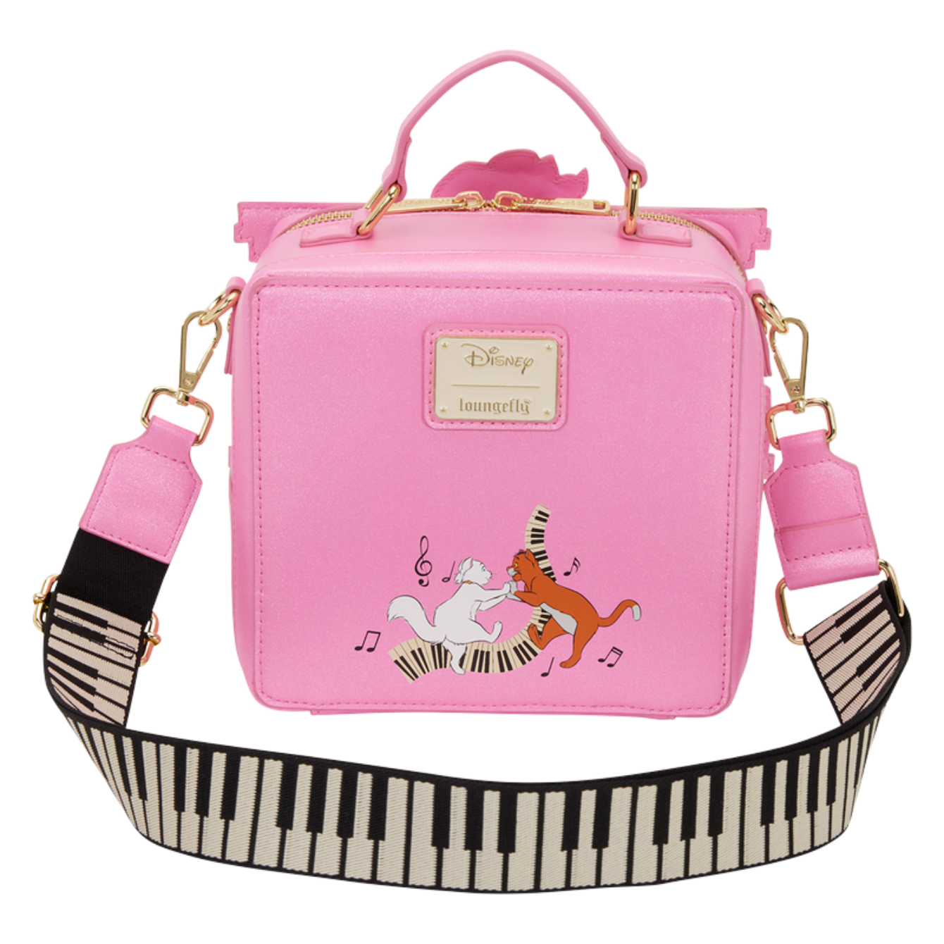 The Aristocats Figural Piano Crossbody Bag