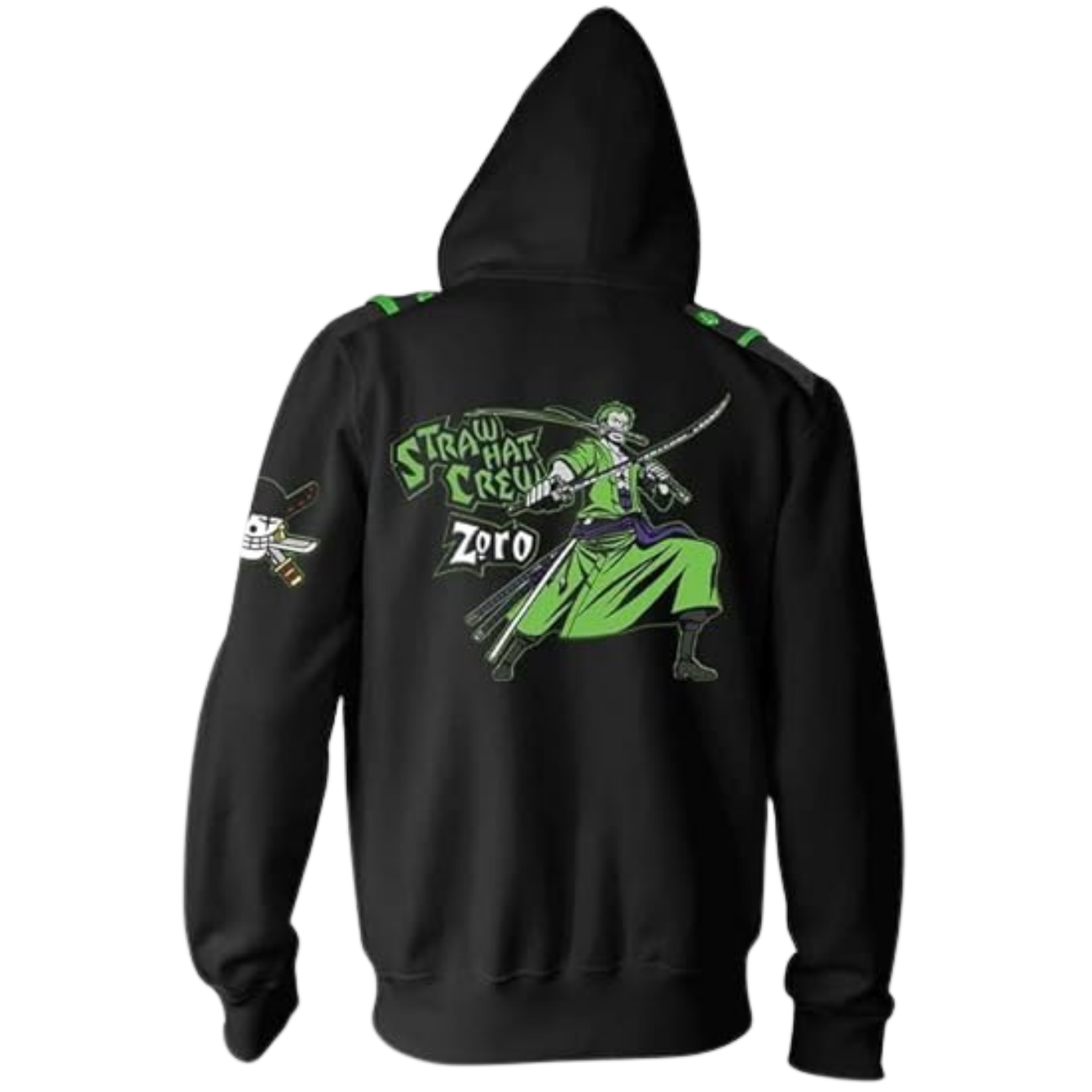 Ripple Junction One Piece Men's Authentic Full Zip Hooded Sweatshirt w/Chest Pockets