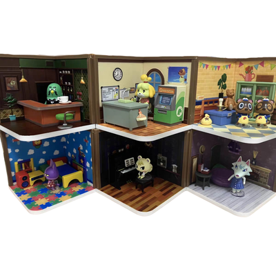 Animal Crossing Character Room Miniature Scene - Happy Home Paradise Blind Box