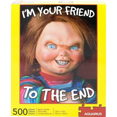 Aquarius Puzzles Childs Play Chucky 500 Piece Jigsaw Puzzle