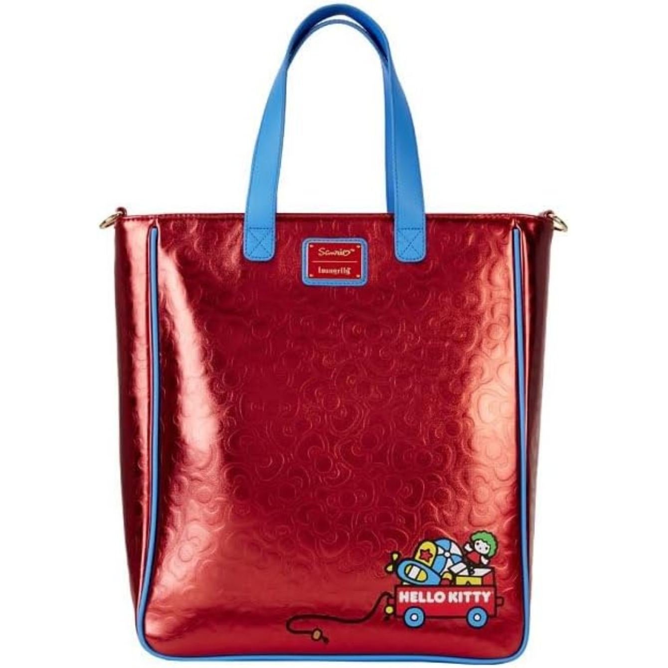 Loungefly Sanrio Hello Kitty 50th Anniversary Tote Bag with Coin Bag