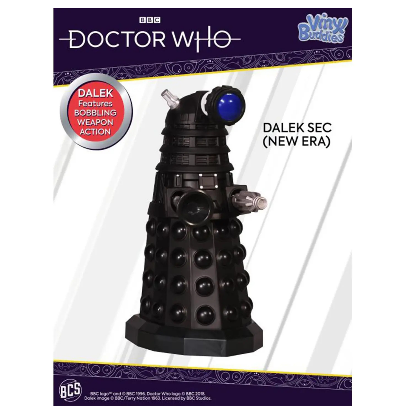 Eaglemoss Doctor Who Era Dalek Sec (Black) Vinyl Figure