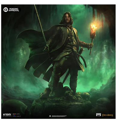 Statue Aragorn Unleashed - The Lord of the Rings - Art Scale 1/10 - Iron Studios