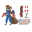 Marvel Rivals Champion Class 08 Rocket Raccoon Model Kits | Blokees
