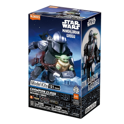 Blokees - Star Wars: The Mandalorian & Grogu - Din Djarin & Grogu Champion Class 05 Model Kit