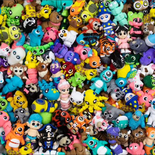 Small Wigglitz (3D printed figures)