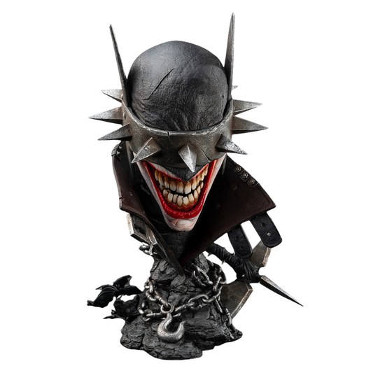 PRE-ORDER PureArts DC Comics The Batman Who Laughs 1:1 Scale Art Mask Life-Size Bust