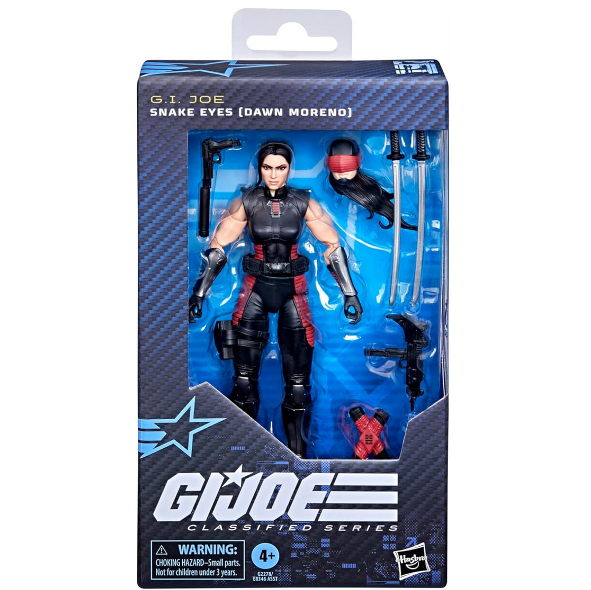 G.I. Joe Classified Series #197, Snake Eyes (Dawn Moreno)