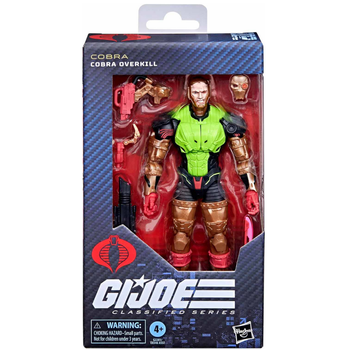G.I. Joe Classified 6 Inch Action Figure Wave 25 - Cobra Overkill #201