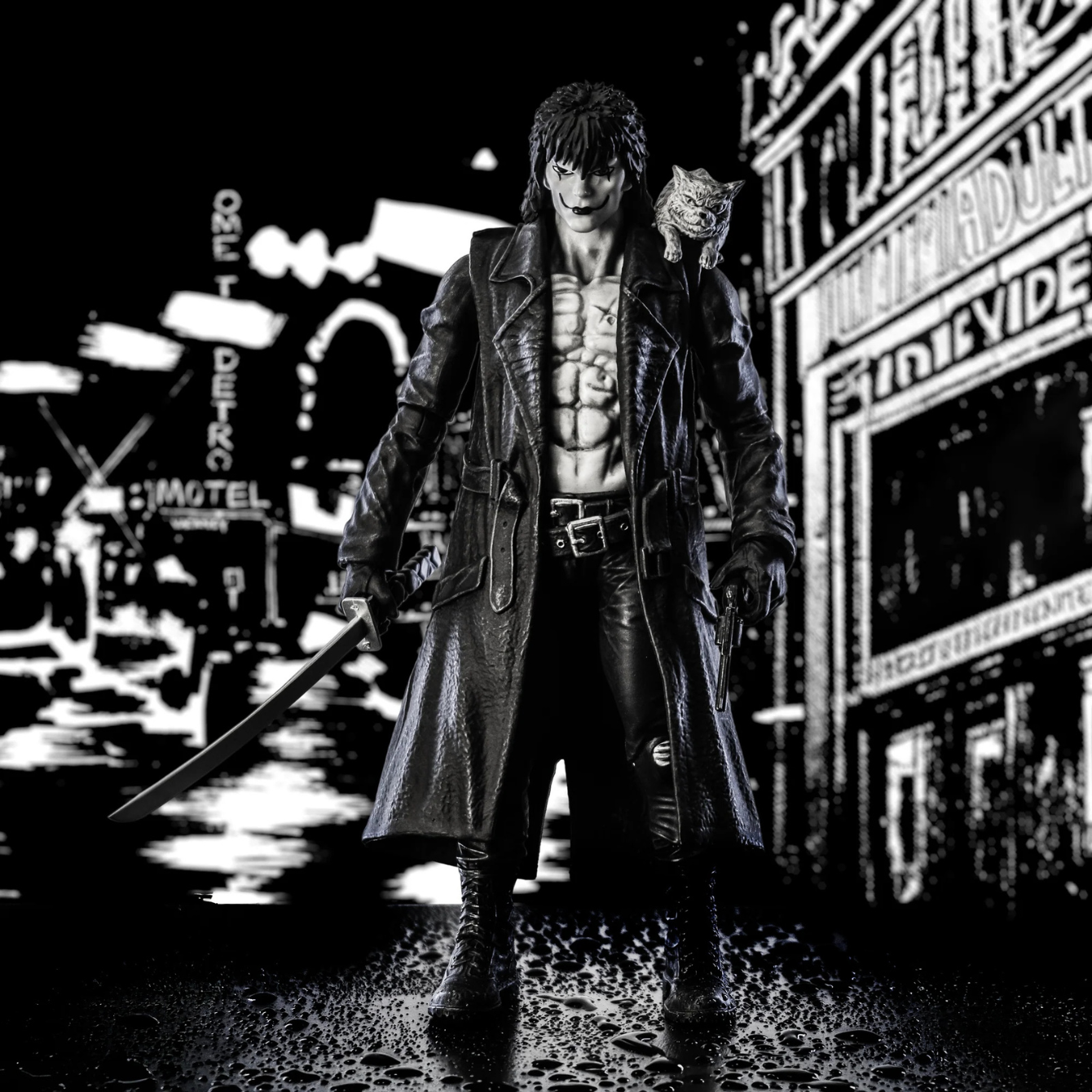 Trick or Treat Studios The Crow Absolute Eric 7-Inch Action Figure