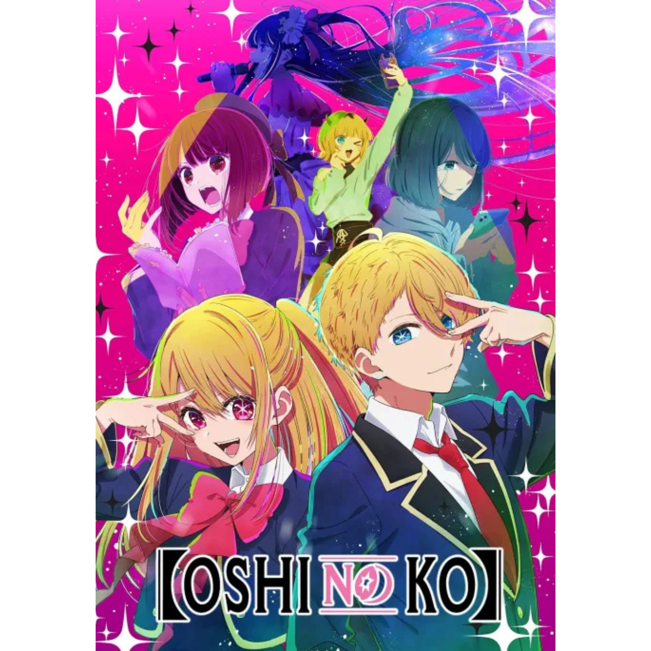 Oshi No Ko Minky Dot Blanket