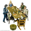 PRE-ORDER The Texas Chainsaw Massacre (1974) - Dinner Scene Playset